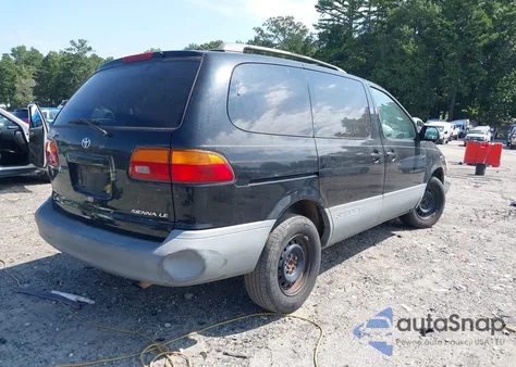 2000 Toyota Sienna Le from USA, damaged, VIN 4T3ZF13C6YU244793